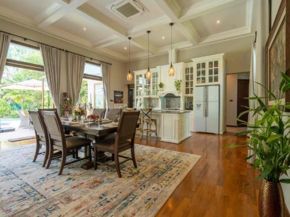 Truly Beautiful Luxury Pool Villa for Sale single-level Resort Home features Beautiful Lotus Pond located in Saraphi Chiang Mai