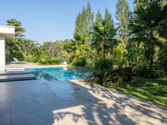 Truly Beautiful Luxury Pool Villa for Sale single-level Resort Home features Beautiful Lotus Pond located in Saraphi Chiang Mai