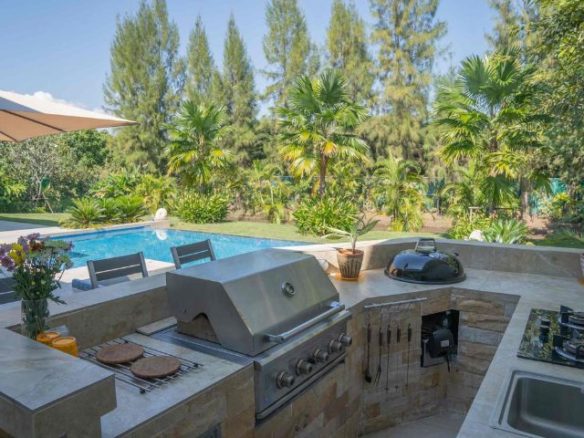 Truly Beautiful Luxury Pool Villa for Sale single-level Resort Home features Beautiful Lotus Pond located in Saraphi Chiang Mai