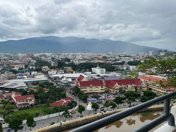 A Very Spacious Large Space Condo 2 Bedrooms Overlooking City, Ping River and Doi Suthep In Chang Moi Chiang Mai