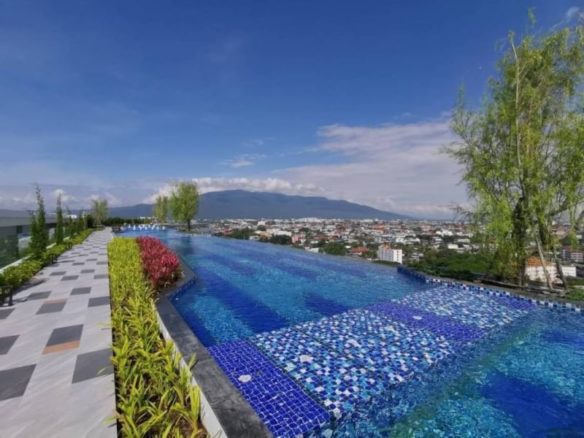 Brand New Cozy Condo 3 Bedrooms with City and Mountain View on Chang Klan only 5 minute to the Old Quarter near Night Bazaar